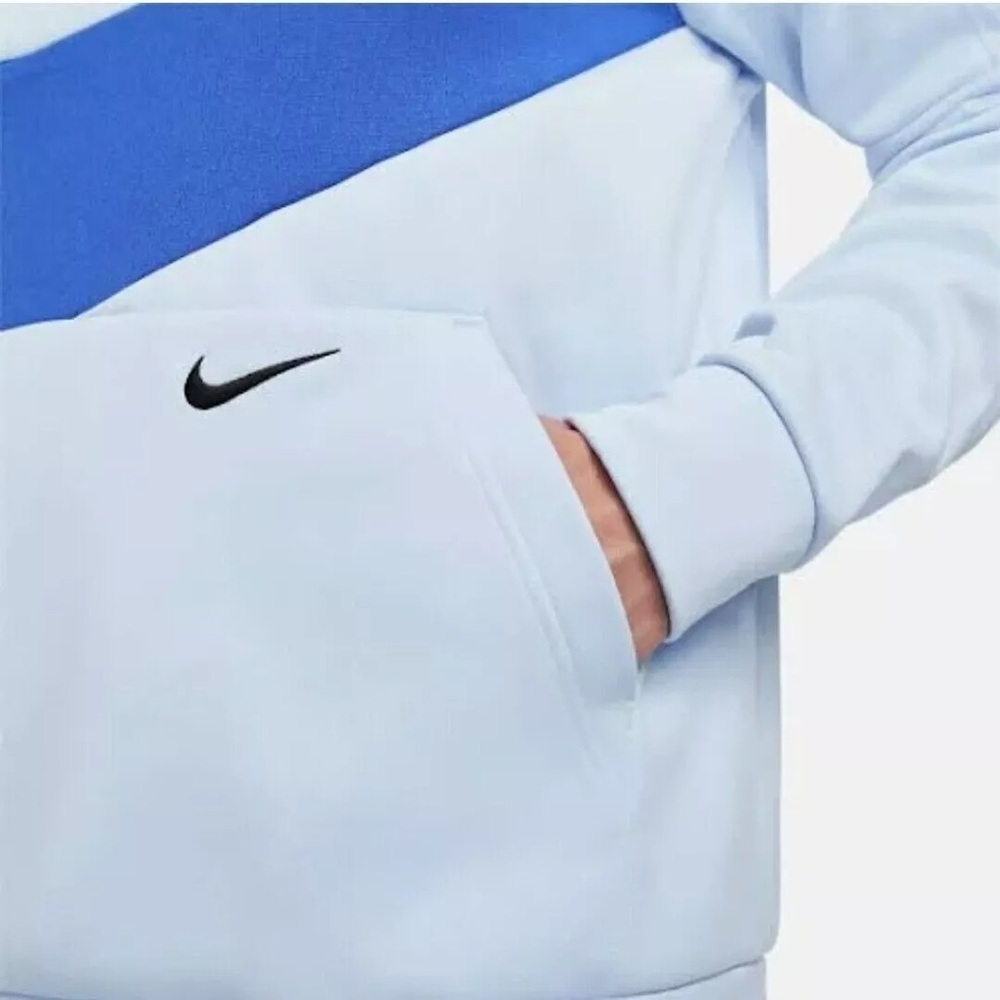 Nike blue therma fit sweatshirt